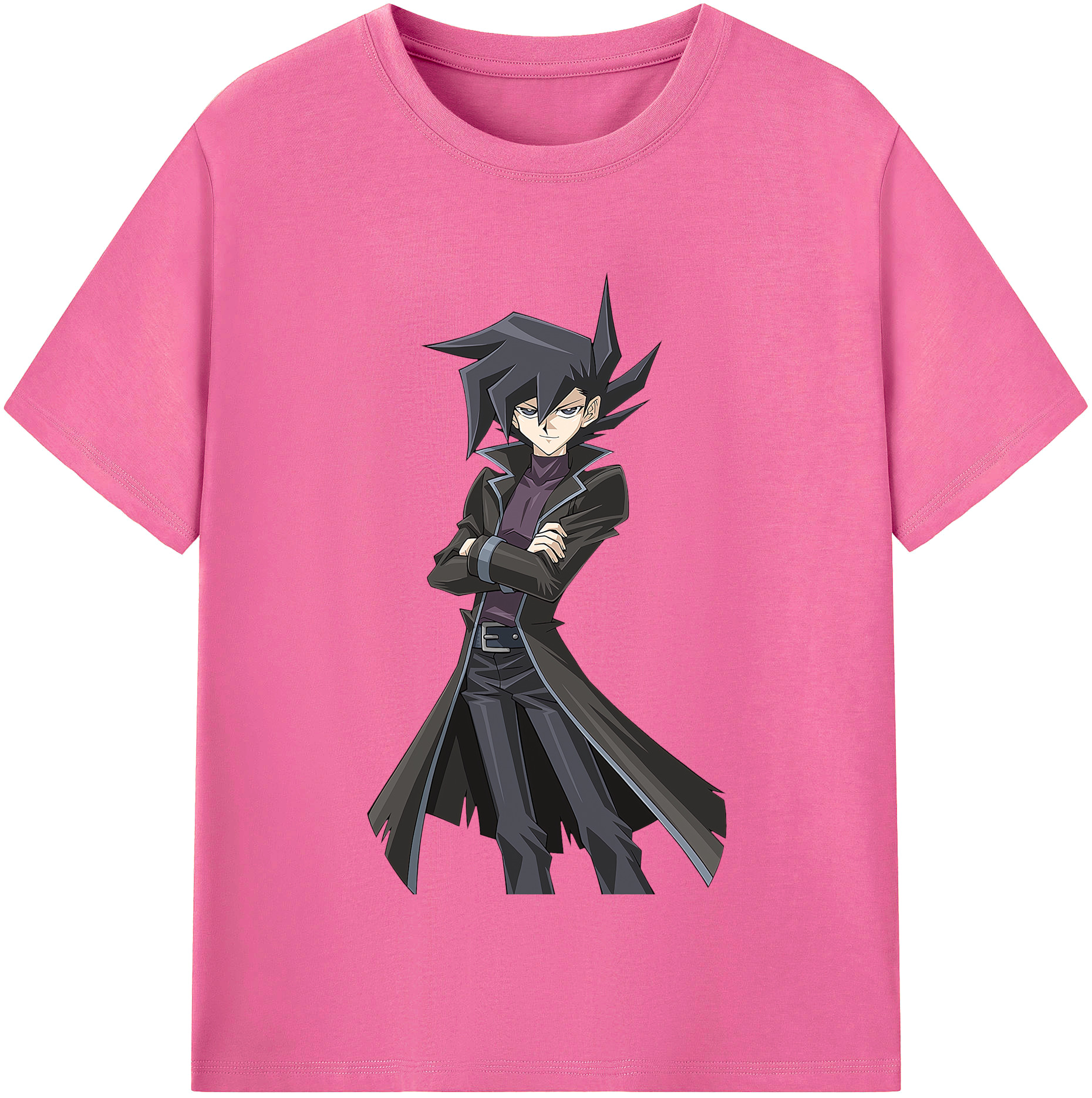 （画像用） 遊☆戯☆王 Yu-Gi-Oh! レディースカジュアルプリントTシャツ（綿100％）